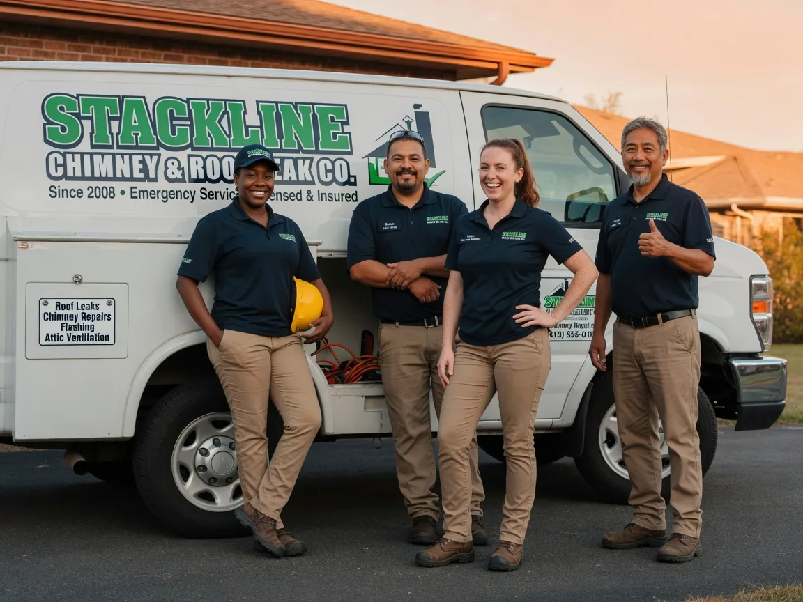 Chimney flashing repair company in Odem, TX